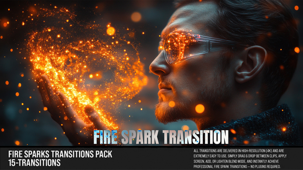Photo of Fire Sparks Transitions Pack MOGRT – Videohive 61680261