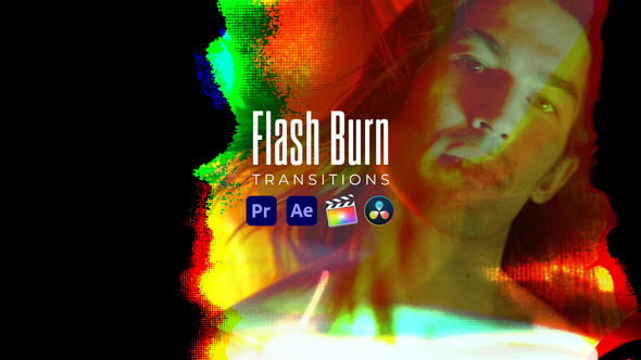 Photo of Flash Burn Transitions | Film Burn & Analog Flash Cuts – Videohive 59172695