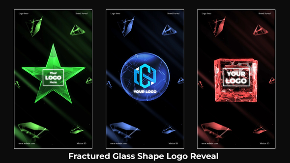 Photo of Fractured Glass Logo Reveal – Videohive 62030379