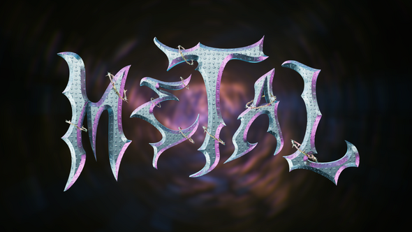 Photo of Futuristic Metal Font – Videohive 61959669