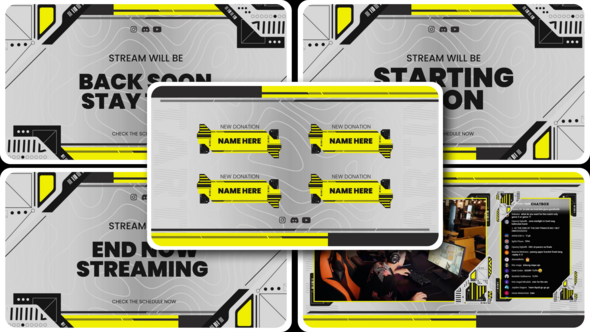 Photo of Gaming Streamer Pack After Effect – Videohive 61940491