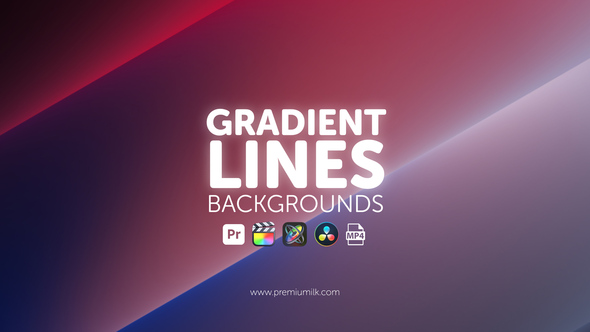 Photo of Gradient Lines Backgrounds for Premiere Pro – Abstract Linear Gradients for Modern Design – Videohive 59190152