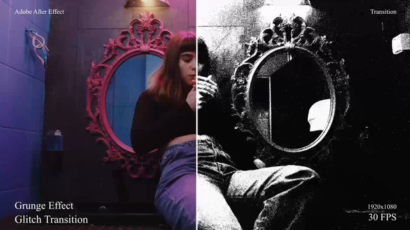 Photo of Grunge Effect Glitch Transition – Videohive 61921662