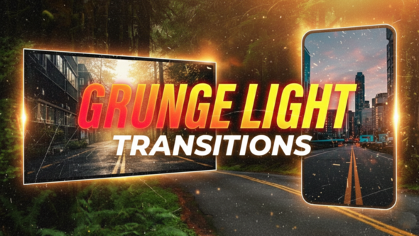 Photo of Grunge Light Transitions – Videohive 61809573