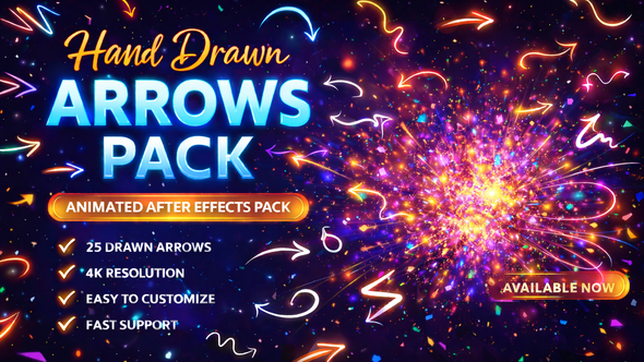 Photo of Hand Drawn Arrows Pack | PP – Videohive 61575007
