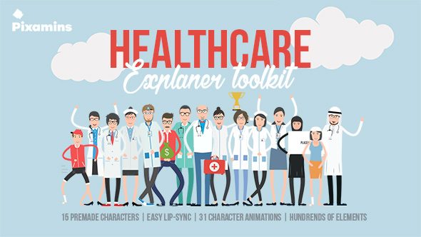 Photo of Healthcare Explainer Toolkit — Characters, Lip-Sync, Modular Scenes & Animated Elements – Videohive 16524614