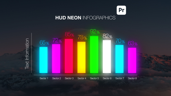Photo of HUD Neon Infographics for Premiere Pro – Futuristic Tech Data Visualization Animation Template – Videohive 55977272