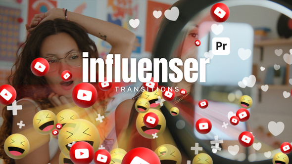 Photo of Influencer Transitions for Premiere Pro – 12 Dynamic Transitions with Particle Designs (4K/HD) – Videohive 59280719