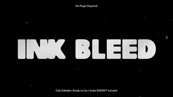 Photo of Ink Bleed Text Animation for After Effects – Videohive 61810209