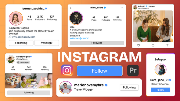 Photo of Instagram Profile Follow Reminders – Videohive 61881608