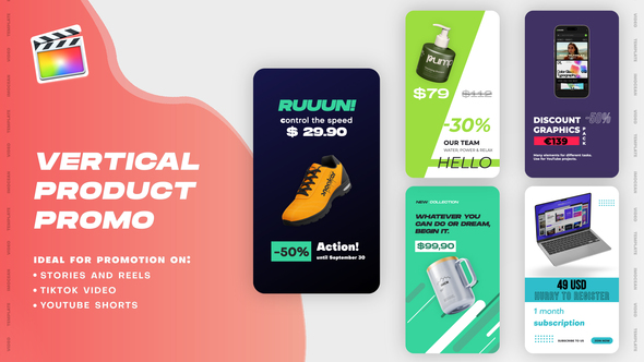 Photo of Instagram Vertical Product Promo | FCPX – Videohive 61890849
