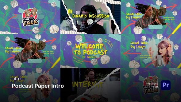 Photo of Intro – Podcast Paper Intro – Videohive 61563349