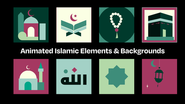 Photo of Islamic Background & Animated Element – Videohive 61801721