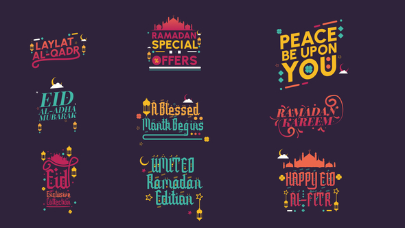 Photo of Islamic Titles & Greetings Pack After Effect – Videohive 61853391