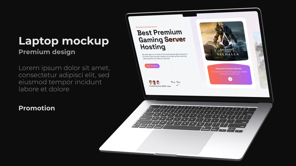 Photo of Laptop mockup short MOGRT – Videohive 62014199