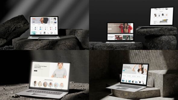 Photo of Laptop Mockup – Videohive 61896838