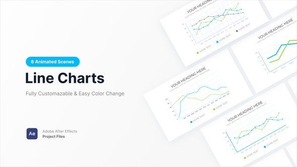 Photo of Line Charts – Videohive 61677978