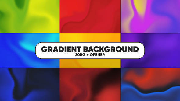 Photo of Liquid Colorful Gradient Background – Videohive 62031827