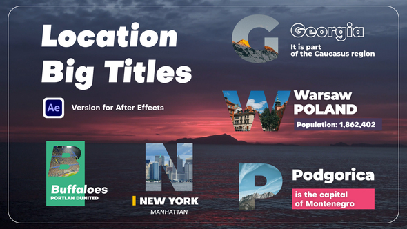 Photo of Location Big Titles – Videohive 61791630