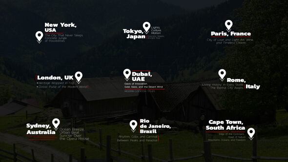 Photo of Location Titles | FCPX – Videohive 61872514