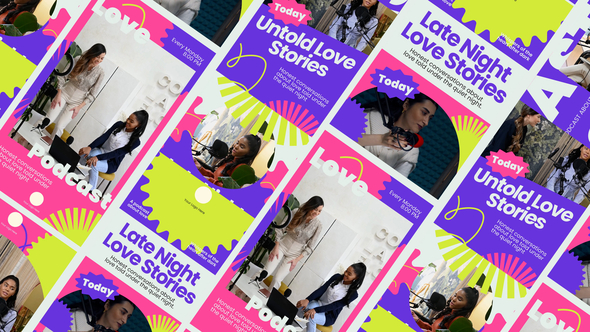 Photo of Love Stories Podcast Intro After Effect – Videohive 61673541