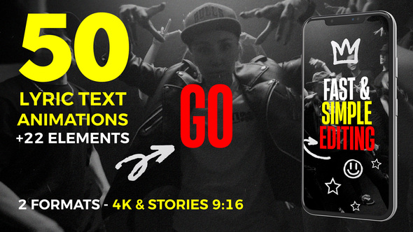 Photo of Lyric Text Animations – Videohive 61993255