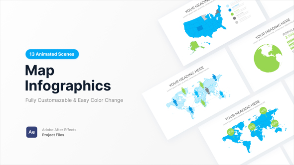 Photo of Map Infographics – Videohive 61853310