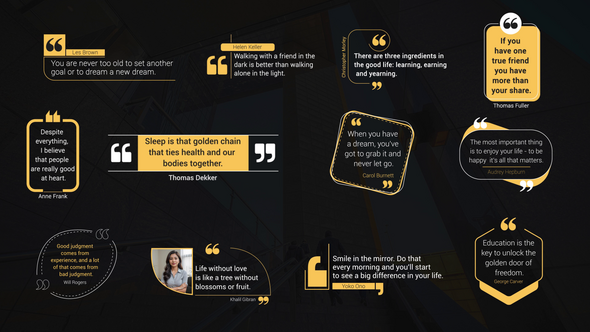 Photo of Minimal Quotes Text Titles – Videohive 61977265