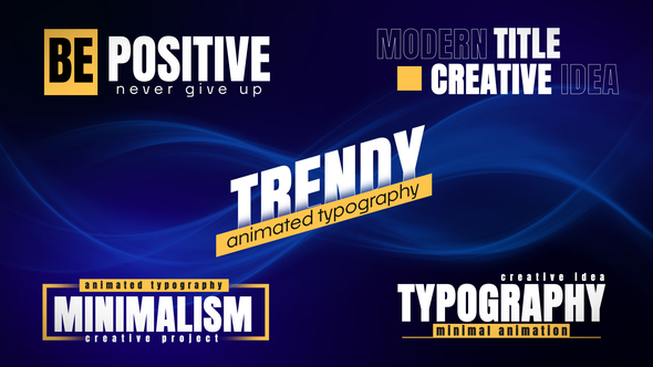 Photo of Minimal Titles – Videohive 61592757