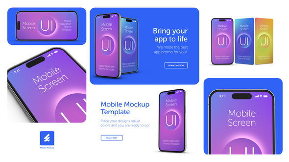 Photo of 4K Smartphone App Promo Mockup Template for After Effects 2020+ – Videohive 55923989