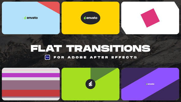 Photo of Modern Flat Transitions – Videohive 62021780