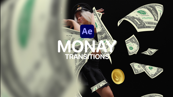 Photo of Flying Money Transitions for After Effects – Banknotes & Coins Overlays – Videohive 47575963