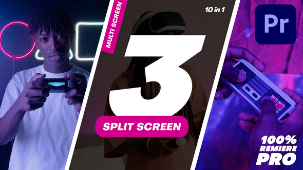 Photo of Multiscreen – 3 Split Screen – Videohive 61976800