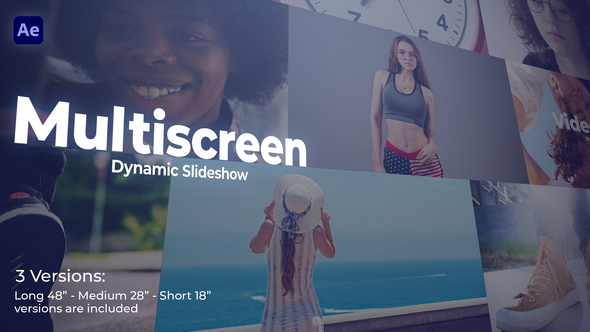 Photo of Multiscreen Dynamic Slideshow – High-Energy Typography Opener for After Effects (Ultra HD) – Videohive 39221531