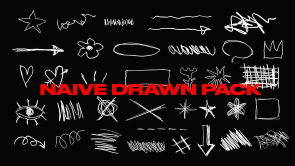 Photo of Naive Drawn Pack – Videohive 61693293