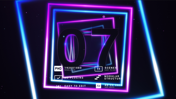 Photo of Neon Shape&Lines Constructor Countdown – Videohive 61809325