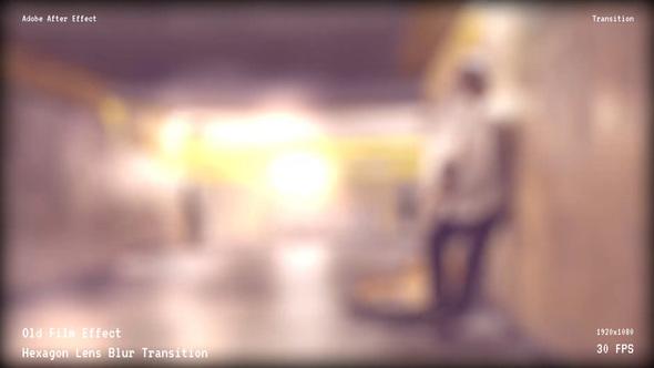 Photo of Old Film Effect Hexagon Lens Blur Transition – Videohive 61902054