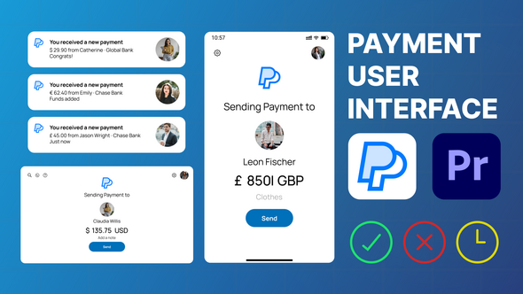 Photo of Payment App UI Animation – Videohive 61587919
