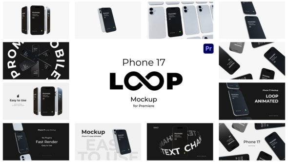 Photo of Phone 17 Loop Mockup – Videohive 61811256