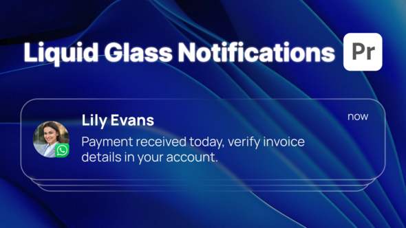 Photo of Phone Notifications (Liquid Glass Style) – Videohive 61799492