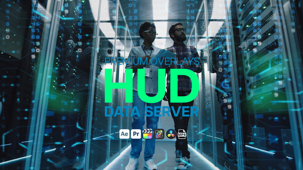 Photo of Premium Overlays HUD Data Server – Futuristic Interface Graphics for High-Tech Video Projects – Videohive 58483474