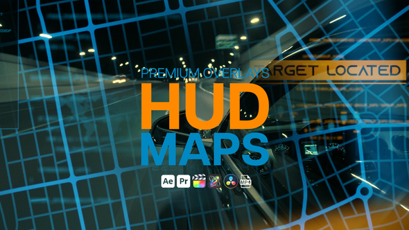 Photo of Premium Overlays HUD Maps – Futuristic Interface Graphics for High-Tech Video Projects – Videohive 58501194