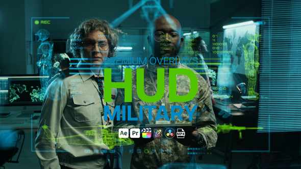 Photo of Premium Overlays HUD Military – Futuristic Interface Graphics for High-Tech Video Projects – Videohive 58492961