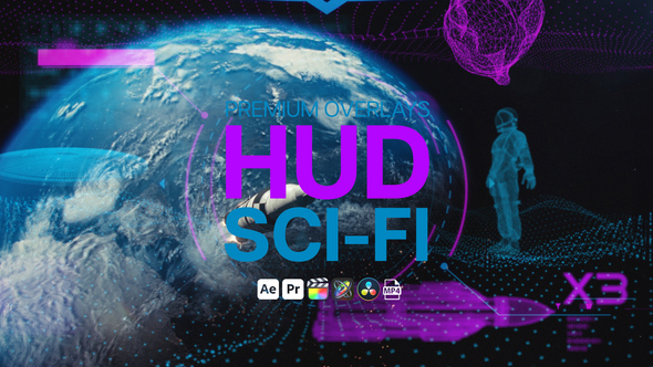 Photo of Premium Overlays HUD Sci-Fi – Futuristic Interface Graphics for High-Tech Video Projects – Videohive 58502903