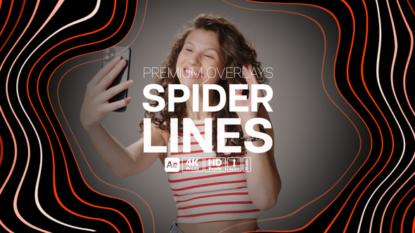 Photo of Premium Overlays Spider Lines – Abstract Web Line Effects for Modern Design – Videohive 59236031