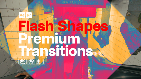 Photo of Premium Transitions Flash Shapes – Dynamic Light Burst Transition Effects Pack – Videohive 55835715