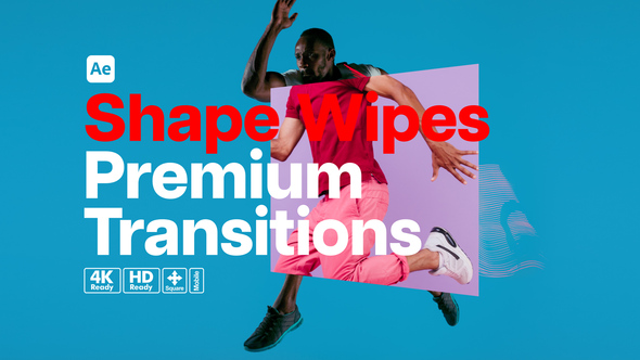 Photo of Premium Transitions Shape Wipes – Dynamic Geometric Transition Effects Pack – Videohive 56623461