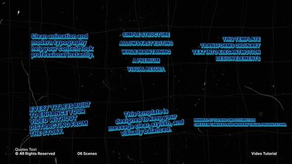 Photo of Quotes Titles  AE – Videohive 61872280
