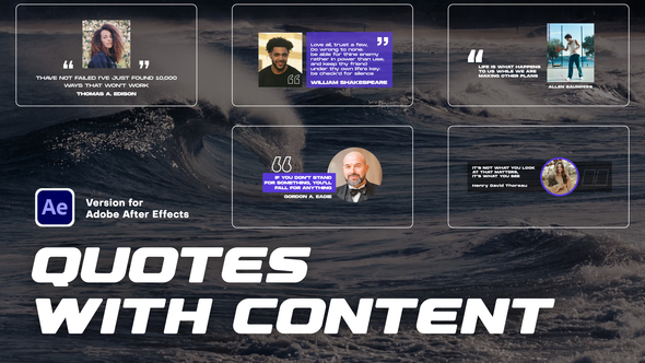 Photo of Quotes with Content – Videohive 61830632