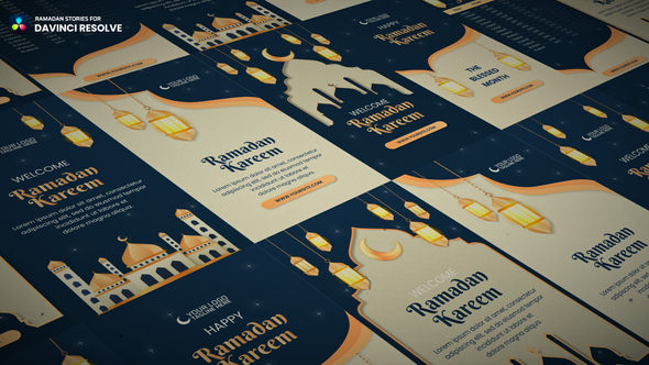 Photo of Ramadan Stories For Davinci Resolve – Videohive 61908212